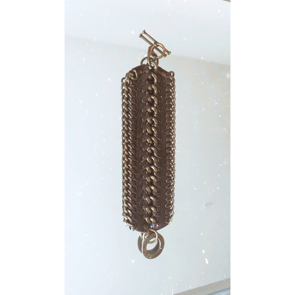 Leather bracelet